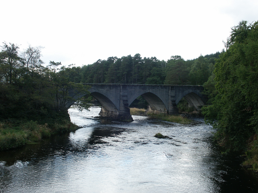 Bridge of Oich, Suspension Bridge,